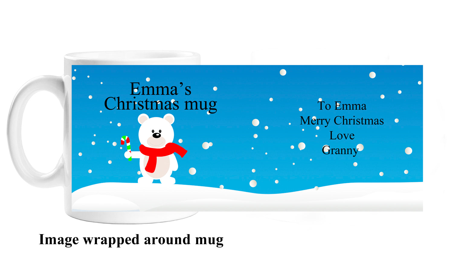Christmas Polar Bear Mug